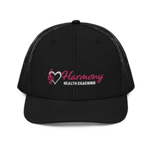 Load image into Gallery viewer, Harmony Health Coaching Trucker Cap