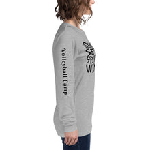 Load image into Gallery viewer, Bump Set Spike Win Volleyball Soft Unisex Long Sleeve Tee