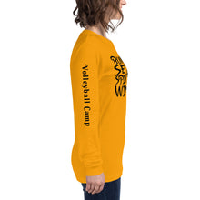 Load image into Gallery viewer, Bump Set Spike Win Volleyball Soft Unisex Long Sleeve Tee