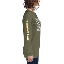 Load image into Gallery viewer, Bump Set Spike Win Volleyball Soft Unisex Long Sleeve Tee