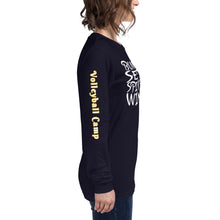 Load image into Gallery viewer, Bump Set Spike Win Volleyball Soft Unisex Long Sleeve Tee