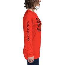 Load image into Gallery viewer, Bump Set Spike Win Volleyball Soft Unisex Long Sleeve Tee