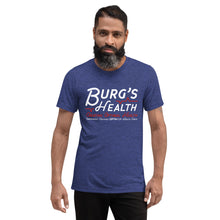 Load image into Gallery viewer, Burg’s Health Tri-Blend Short sleeve crew neck t-shirt