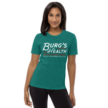 Load image into Gallery viewer, Burg’s Health Tri-Blend Short sleeve crew neck t-shirt