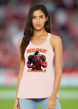 Load image into Gallery viewer, Cardinals Red Rage #85 Woman’s Football Fan Flowy Tank Top
