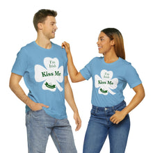 Load image into Gallery viewer, St. Patricks Day 2024 Kiss Me I am Irish Unisex Softstyle T-Shirt
