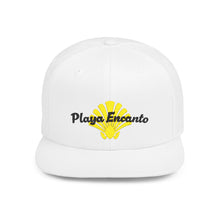 Load image into Gallery viewer, Playa Encanto Flat Bill Snapback Hat - Stylish Summer Cap for Beach Lovers
