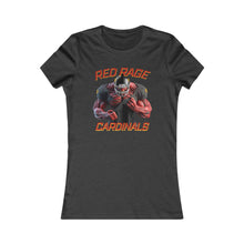 Load image into Gallery viewer, Cardinals Red Rage Personalized Women’s Football Fan Favorite Soft Shirt
