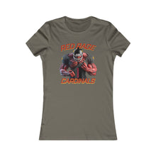 Load image into Gallery viewer, Cardinals Red Rage #1 Women’s Football Fan Favorite Soft Shirt
