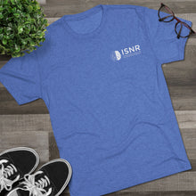 Load image into Gallery viewer, ISNR Tri-Blend Crew Tee - Neuroregulation Disciplines
