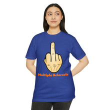Load image into Gallery viewer, Middle Finger Multiple Sclerosis Unisex CVC Jersey T-shirt
