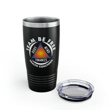 Load image into Gallery viewer, Team be Free Health Coaching Ringneck Tumbler, 20oz
