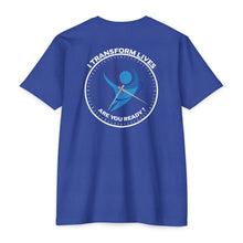 Load image into Gallery viewer, Jetstream Health Coach I Transform Lives Are You Ready Unisex Motivational CVC Jersey T-shirt
