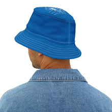Load image into Gallery viewer, ISNR Neuroregulation Disciplines Blue Bucket Hat - Ideal for Summer Fun &amp; Outdoor Adventures
