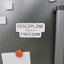 Load image into Gallery viewer, Discipline Equals Freedom Die-Cut Magnets
