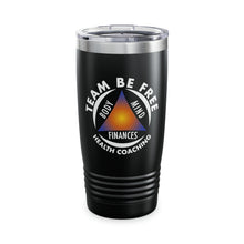 Load image into Gallery viewer, Team be Free Health Coaching Ringneck Tumbler, 20oz
