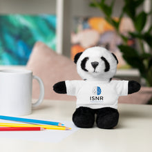 Load image into Gallery viewer, ISNR Cuddly Stuffed Animal with Custom Tee - Perfect Gift for Kids &amp; Celebrations
