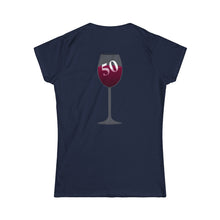 Load image into Gallery viewer, Denise is it 50 Birthday Celebration Women&#39;s Softstyle Tee
