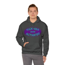 Load image into Gallery viewer, Kick Ass Mode Activated F Cancer Unisex Heavy Blend™ Hooded Sweatshirt
