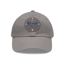 Load image into Gallery viewer, Rival Bakery Dad Hat with Leather Patch (Round)
