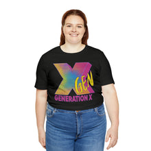 Load image into Gallery viewer, Generation X MTV Style Throwback Unisex Jersey Short Sleeve Tee
