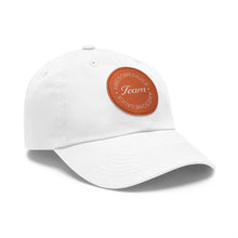 Load image into Gallery viewer, Team Awesomesauce Dad Hat with Leather Patch (Round)
