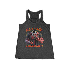 Load image into Gallery viewer, Cardinals Red Rage #1 Woman’s Football Fan Flowy Tank Top
