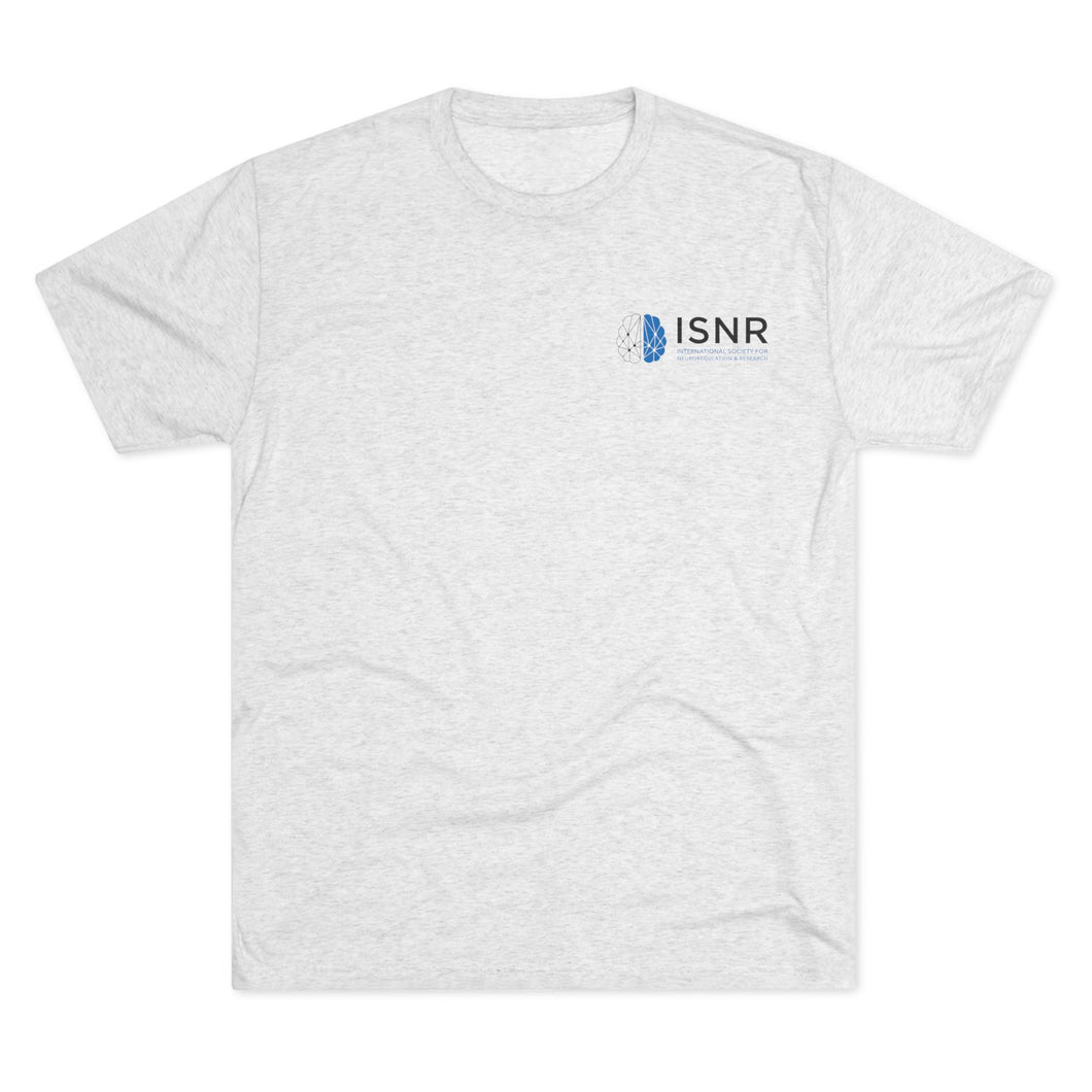 ISNR Tri-Blend Crew Tee - Neuroregulation Disciplines