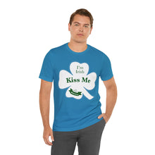 Load image into Gallery viewer, St. Patricks Day 2024 Kiss Me I am Irish Unisex Softstyle T-Shirt
