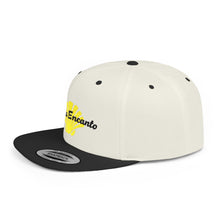 Load image into Gallery viewer, Playa Encanto Flat Bill Snapback Hat - Stylish Summer Cap for Beach Lovers
