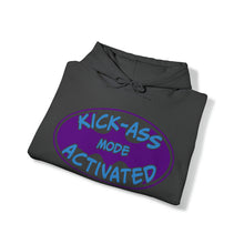 Load image into Gallery viewer, Kick Ass Mode Activated F Cancer Unisex Heavy Blend™ Hooded Sweatshirt
