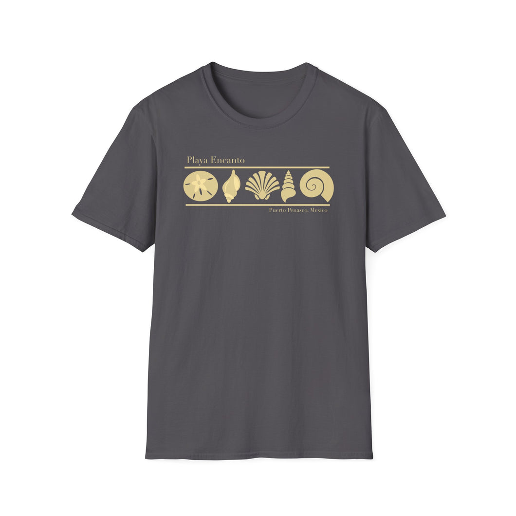 Playa Encanto 5 Shells Jersey Short Sleeve Tee