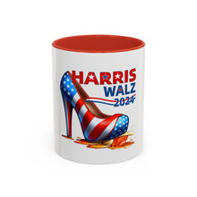 Load image into Gallery viewer, Harris Walz 2024 Accent Coffee Mug (11, 15oz)
