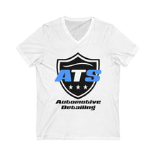 Load image into Gallery viewer, ATS Automotive Detailing Unisex Jersey Short Sleeve V-Neck Tee
