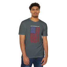 Load image into Gallery viewer, Independence Day USA Flag July 4th 2024 Unisex CVC Jersey T-shirt
