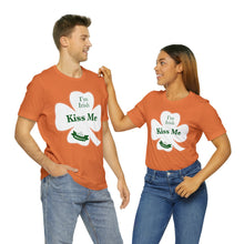 Load image into Gallery viewer, St. Patricks Day 2024 Kiss Me I am Irish Unisex Softstyle T-Shirt
