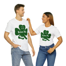 Load image into Gallery viewer, St. Patricks Day 2024 Kiss Me I am Irish Unisex Softstyle T-Shirt
