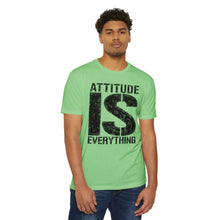 Load image into Gallery viewer, Attitude Is Everything Motivational Unisex CVC Jersey T-shirt
