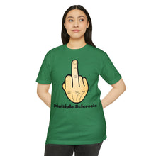 Load image into Gallery viewer, Middle Finger Multiple Sclerosis Unisex CVC Jersey T-shirt
