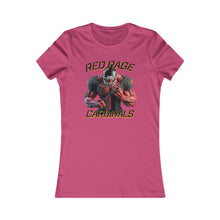 Load image into Gallery viewer, Cardinals Red Rage #1 Women’s Football Fan Favorite Soft Shirt
