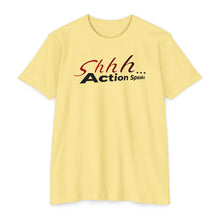 Load image into Gallery viewer, Shhh Action Speaks Motivational Unisex CVC Jersey T-shirt
