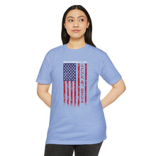 Load image into Gallery viewer, Independence Day USA Flag July 4th 2024 Unisex CVC Jersey T-shirt
