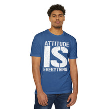 Load image into Gallery viewer, Attitude Is Everything Unisex Motivational CVC Jersey T-shirt
