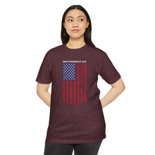 Load image into Gallery viewer, Independence Day USA Flag July 4th 2024 Unisex CVC Jersey T-shirt
