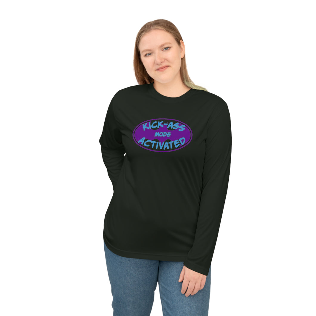 Kick Ass Mode Activated F CancerUnisex Performance Long Sleeve Shirt