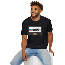 Load image into Gallery viewer, Vintage Cassette Tape T-Shirt Back to the Eighties
