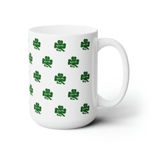 Load image into Gallery viewer, Kiss Me I’m Irish St Patrick’s Day Ceramic Mug 15oz
