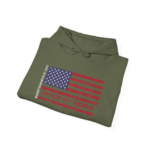 Load image into Gallery viewer, Independence Day July 4 2024 USA Flag Unisex Heavy Blend™ Hooded Sweatshirt
