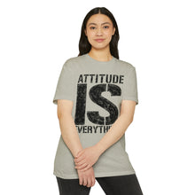 Load image into Gallery viewer, Attitude Is Everything Motivational Unisex CVC Jersey T-shirt
