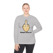 Load image into Gallery viewer, Middle Finger Multiple Sclerosis Unisex Lightweight Long Sleeve Tee
